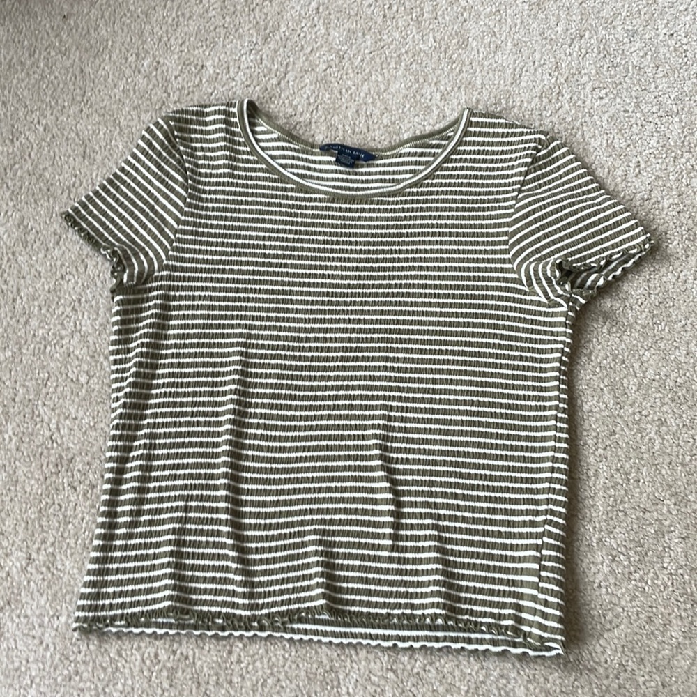 American Eagle Striped T-Shirt